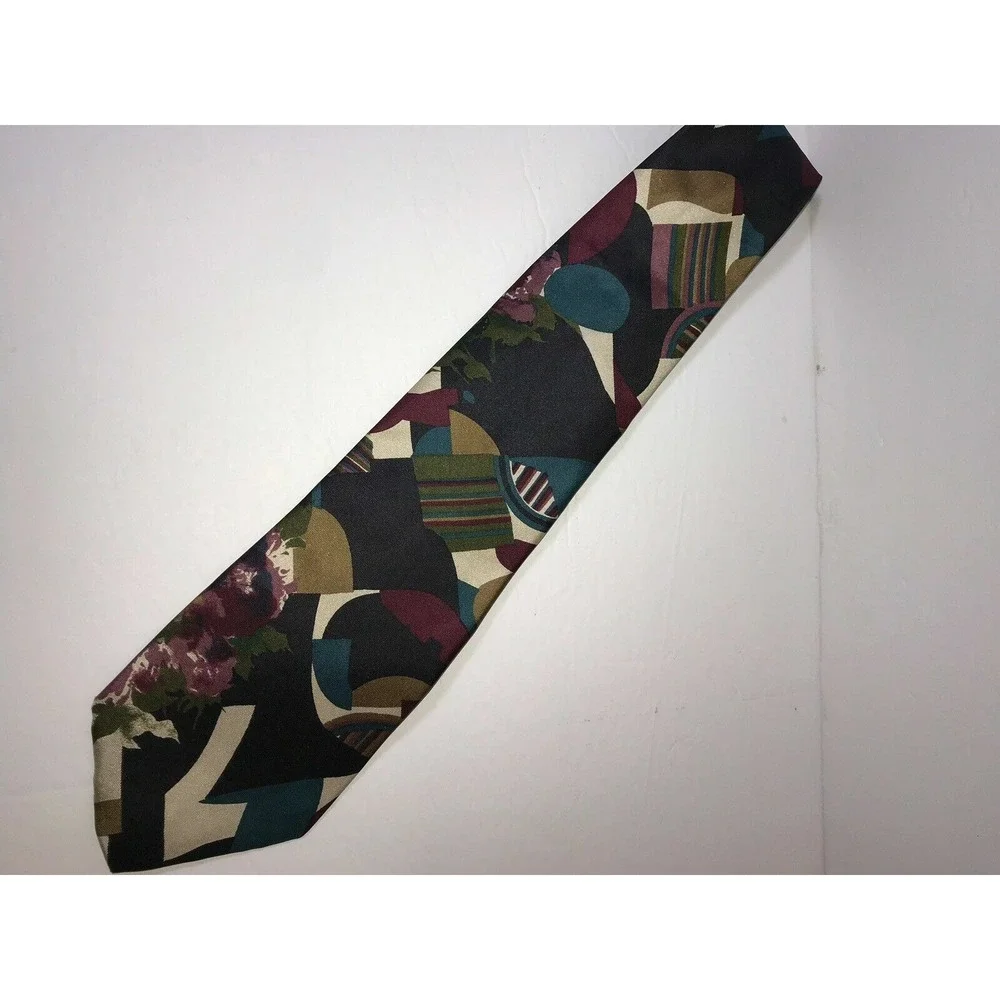 Mens Lot of 5 Neckties Silk‎ All different Colors Tie